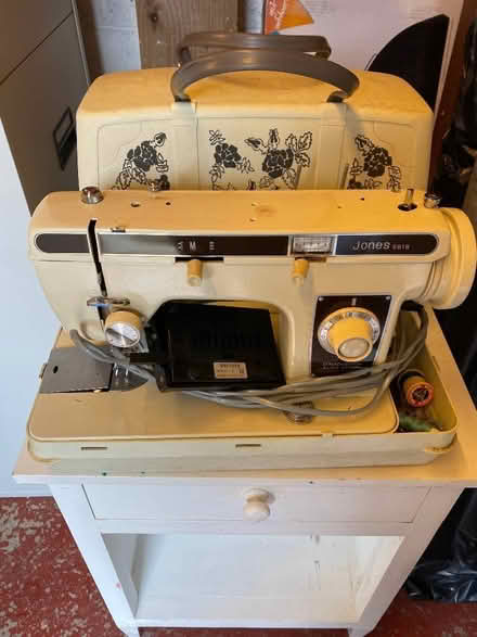 Photo of free Jones electric sewing machine (Barrow nr Whalley BB7) #1