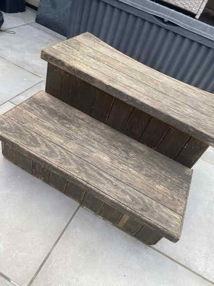 Photo of free Wooden steps (Bracknell Forest RG40) #2