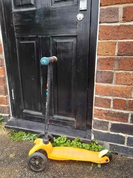 Photo of free Child's scooter age 2-4 handle grips need cleaning (Malin Bridge S6) #1