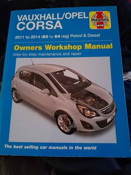 Photo of free Repair book vauxhall corsa (PH10 Rattray) #1