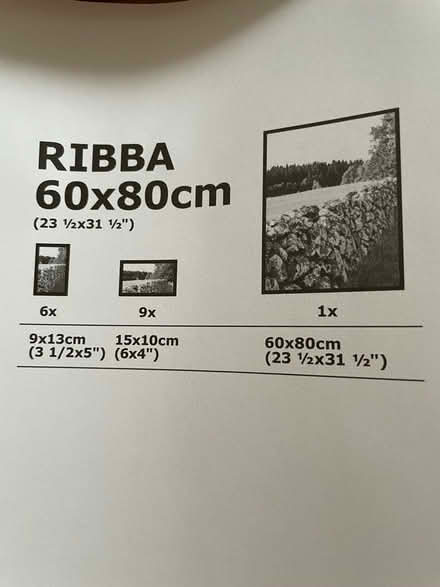 Photo of free IKEA Ribba frame 60x80 (Marchmont EH9) #2