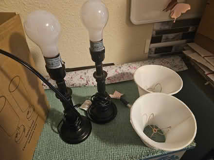 Photo of free Two lamps with working bulbs (Pasadena) #2