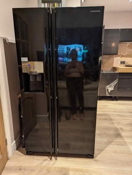 Photo of free Used American style fridge freezer (Moorside M27) #1