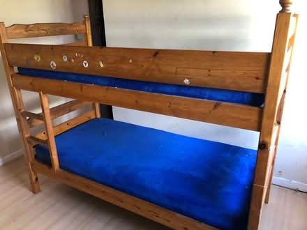 Photo of free Wooden bunk beds (N12) #1