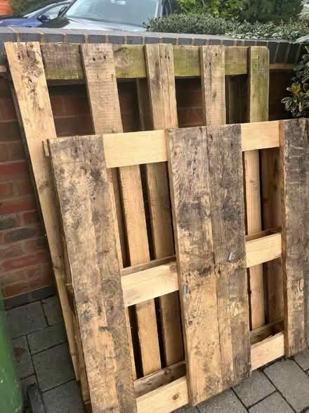 Photo of free 4 Wooden Pallets, good condition (Sharmans Cross B91) #2