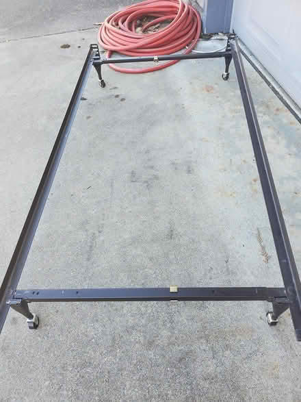 Photo of free Twin bed frame (Gold Bar) #1