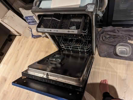 Photo of free Integrated slimline dishwasher (Moorside M27) #3