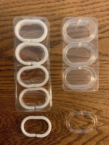 Photo of free Shower curtain rings (Heswall CH60) #1