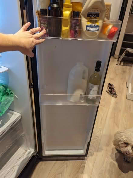 Photo of free Used American style fridge freezer (Moorside M27) #3