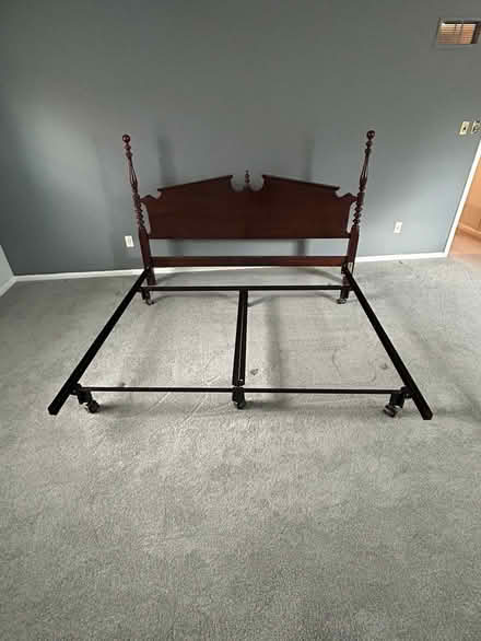 Photo of free Bed frame and headboard (Perkasie) #1