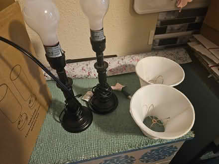 Photo of free Two lamps with working bulbs (Pasadena) #1