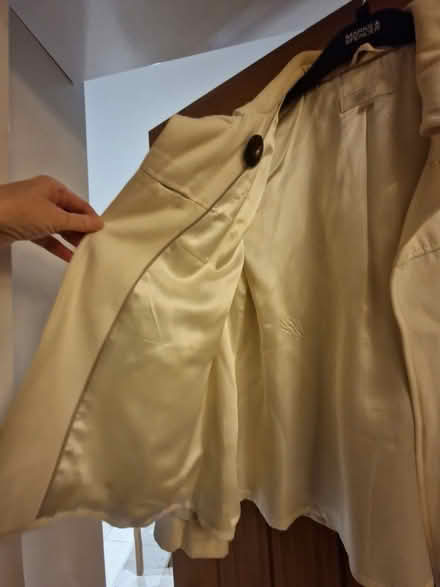 Photo of free Cream jacket, M&S size 12 (needs dry cleaning) (Shoreham-by-Sea BN43) #4