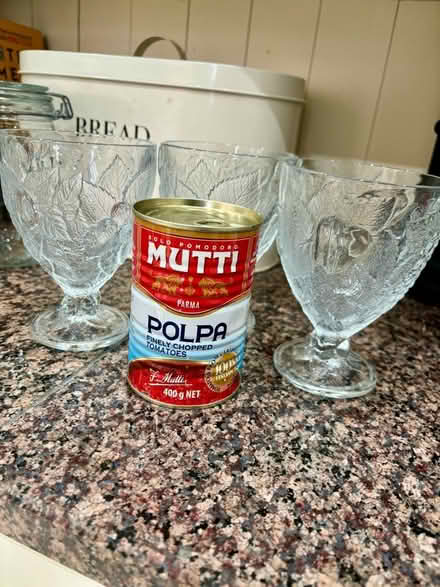 Photo of free Vintage dessert glass bowls (Flint) #3