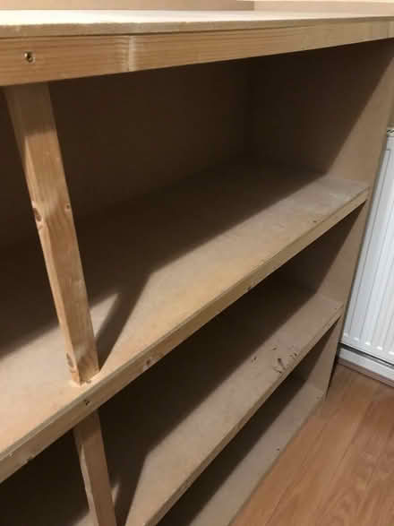 Photo of free large wooden shelving unit (Cranbourne Gardens MK41) #4