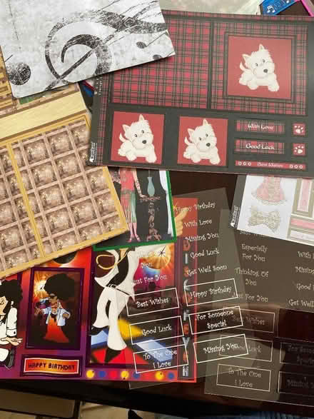 Photo of free Card-making items (West Oxfordshire OX28) #1