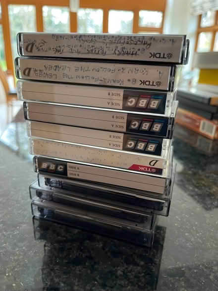 Photo of free Stack used cassette tapes (South Oxfordshire RG9) #1
