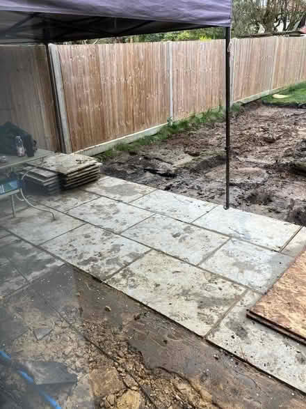 Photo of free Patio Slabs (New Malden KT3) #1