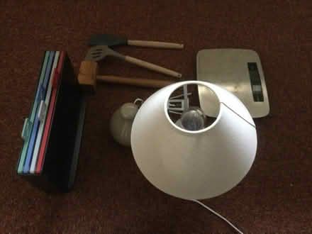 Photo of free Kitchen Items and tablelamp (Bishops Wood ST19) #1