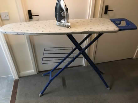 Photo of free Iron and ironing board (Warminster BA12) #2