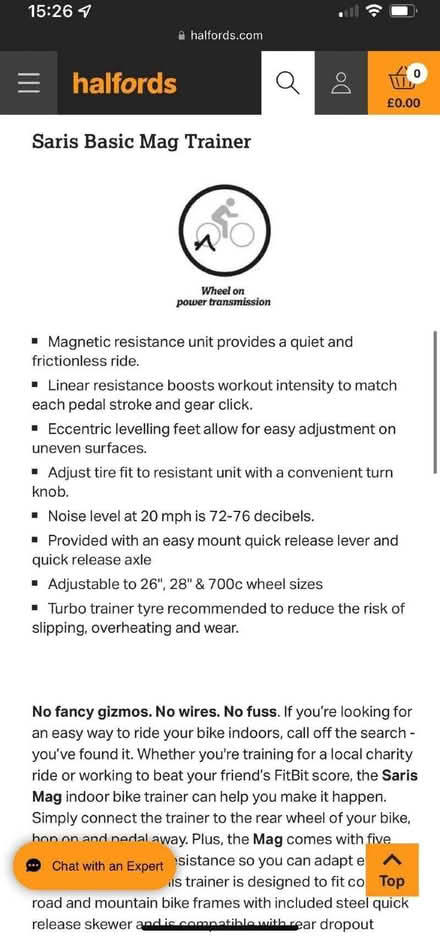 Photo of free Basic Saris Turbo Mag Trainer (Hale L24) #1