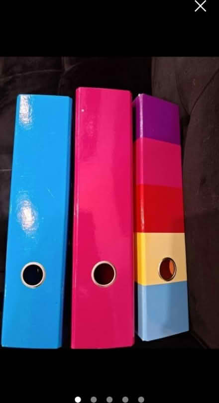 Photo of free 3 thick A4 ring binders (Bexleyheath) #1