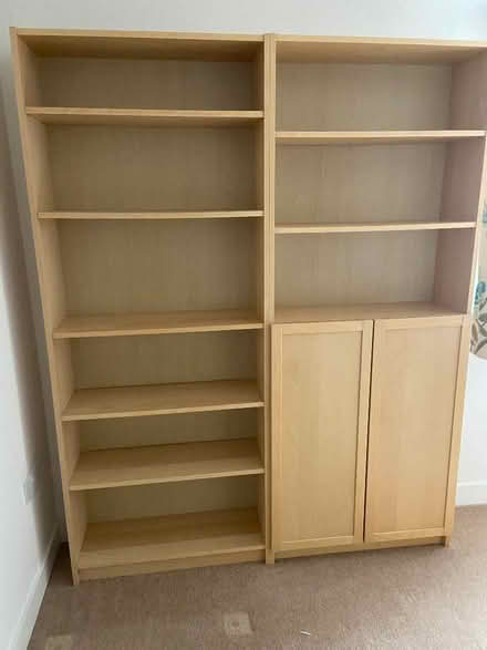 Photo of free 2 ikea billy bookcases (Portishead BS20) #1