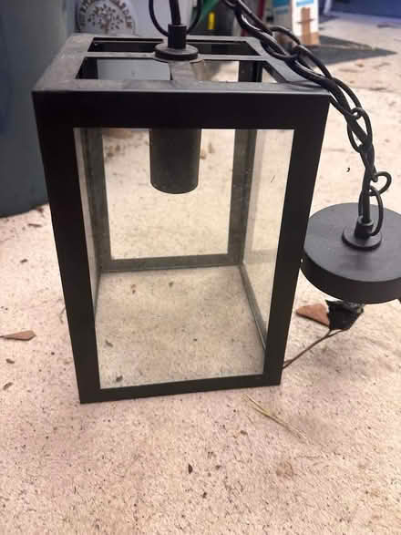 Photo of free Indoor glass light (Blaby LE8) #2
