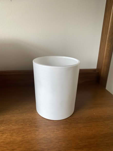 Photo of free White Frosted Jar (Morristown) #1