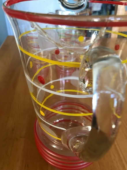 Photo of free 2 vintage retro jugs & 6 glasses (L17 Aigburth) #2