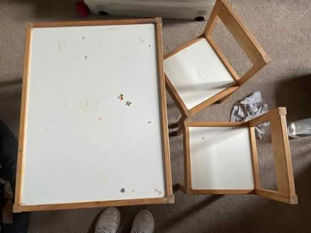 Photo of free IKEA Kids Table and Chairs (Catford SE6) #2