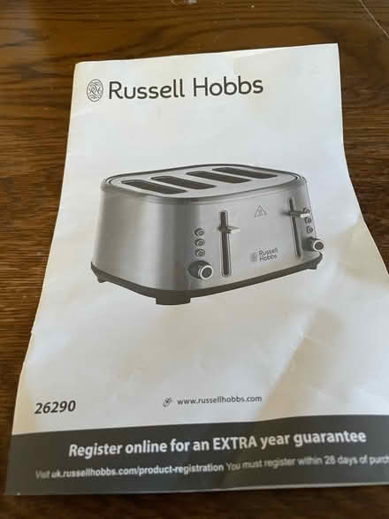 Photo of free 4 slice toaster (Deeside CH5) #3