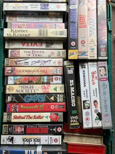 Photo of free VHS Video Tapes (CT9) #3