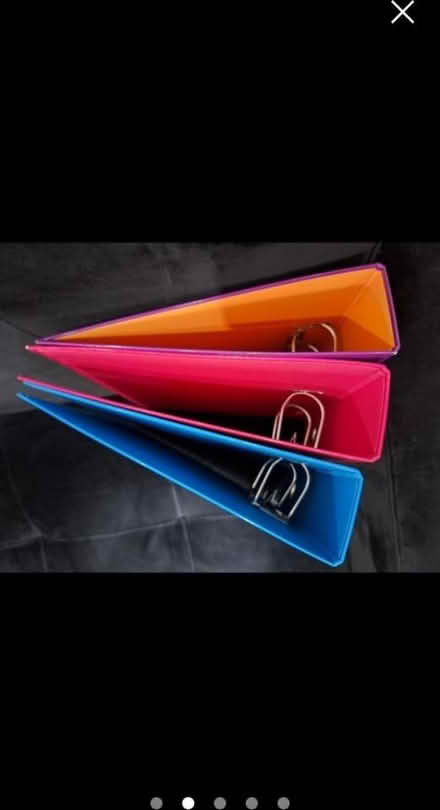 Photo of free 3 thick A4 ring binders (Bexleyheath) #2