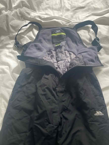 Photo of free Black dungaree salopettes age 11-12 (Gwaelod-y-Garth (CF15)) #1