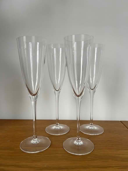 Photo of free 4 champagne glasses (Tunbridge Wells N. TN1) #1