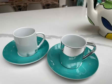 Photo of free teapot and espresso cups and saucer (Furzedown Tooting) #2