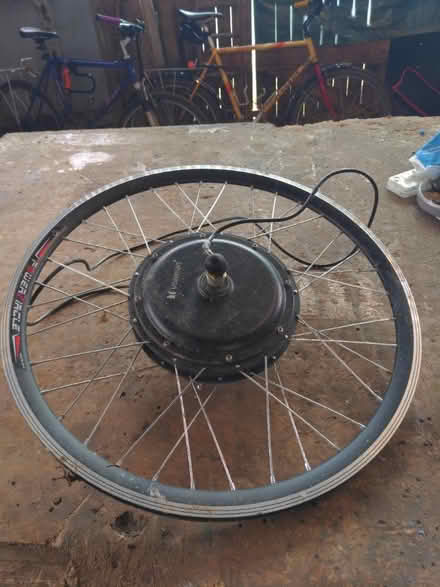 Photo of free Electric bike hub wheel 26" (Lanercost CA8) #1