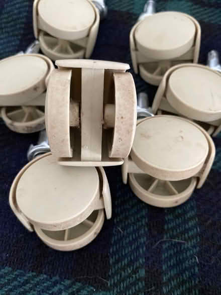 Photo of free 2 inch dia bed castors x 7 Over Norton. (Over Norton OX7) #1