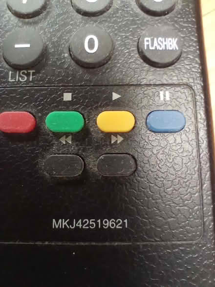Photo of free LG TV remote (Suffern - Jersey Ave) #3