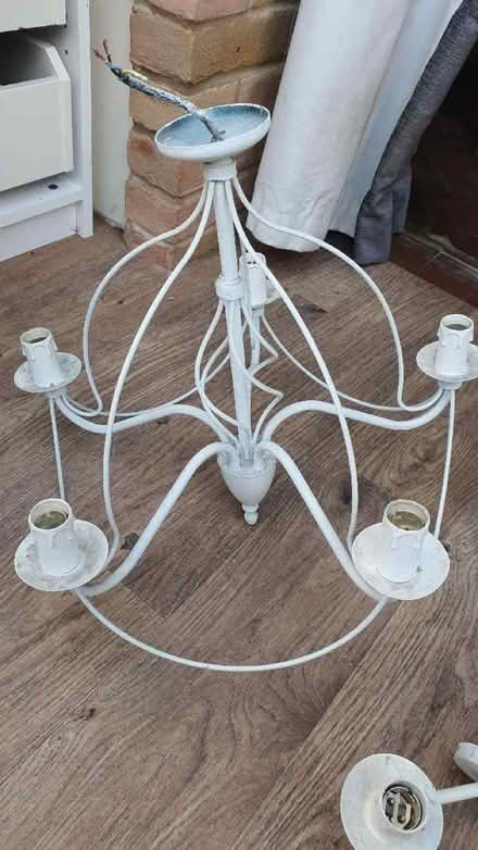 Photo of free Decorative matt white ceiling and side lights (Chafford Hundred RM16) #1