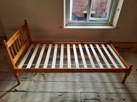 Photo of free Single Bed Frame (Old Town BH15) #1