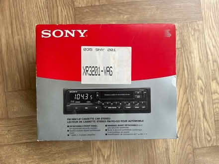 Photo of free Sony XR3200 Car Radio Cassette (Fareham) #4