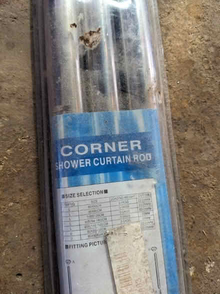 Photo of free Shower curtain rail (Lanercost CA8) #2