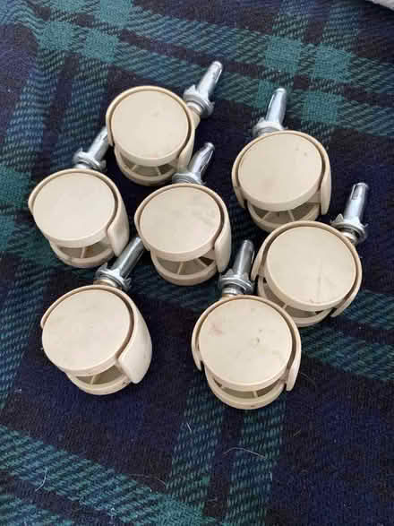 Photo of free 2 inch dia bed castors x 7 Over Norton. (Over Norton OX7) #2