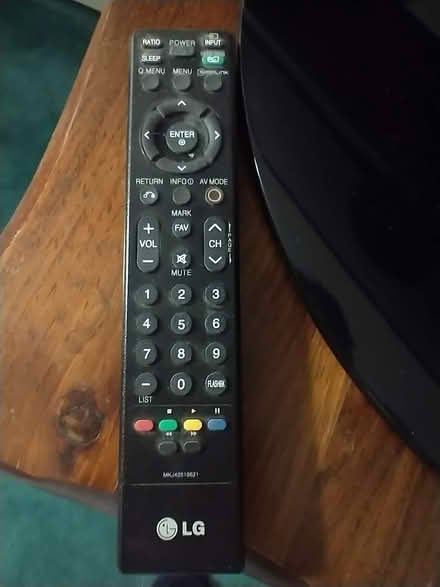 Photo of free LG TV remote (Suffern - Jersey Ave) #1