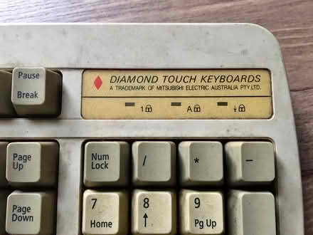 Photo of free Vintage Mitsubishi PS/2 Keyboard (Gosford) #1