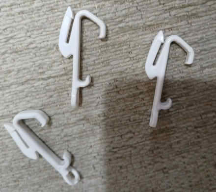 Photo of free Curtain Rails, hooks, etc (Loughborough LE11) #2