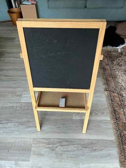 Photo of free Child’s easel / whiteboard and blackboard (Marlow Bottom SL7) #2