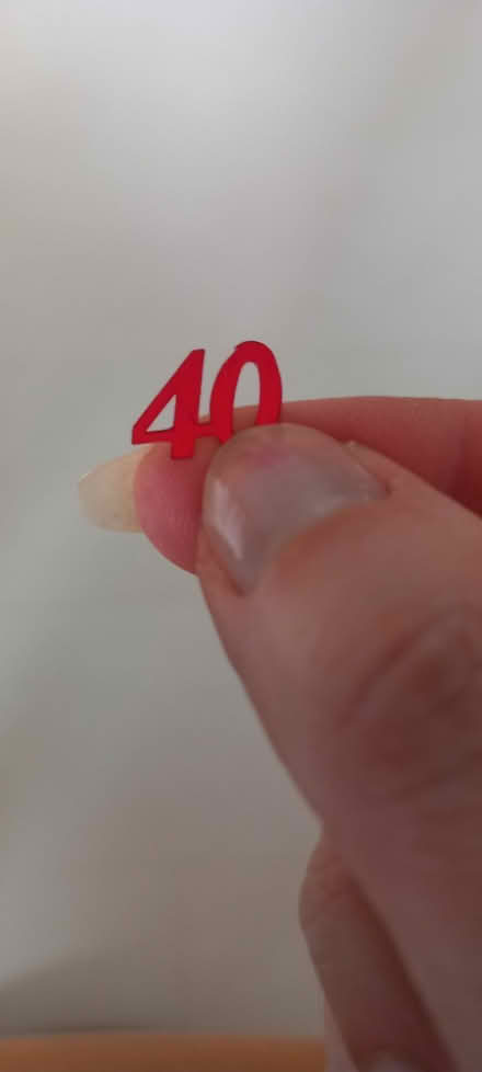 Photo of free 40th birthday confetti (Woodford E18) #2