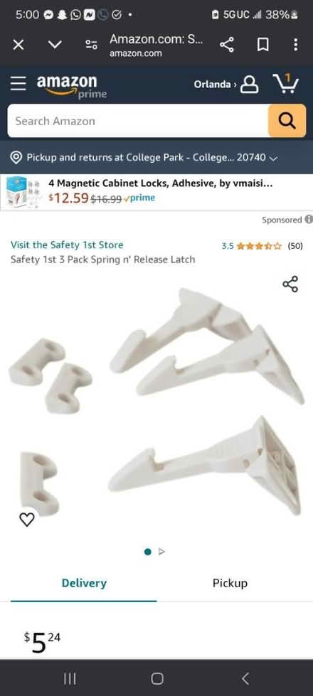Photo of Spring-Loaded Drawer Latches (Dc) #1
